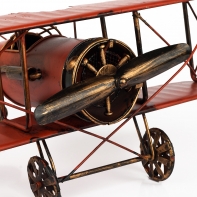 Model retro letadla 30,5x27x13 cm