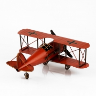 Model retro letadla 30,5x27x13 cm