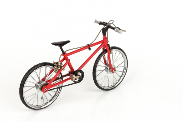 Model šlapací kolo červené