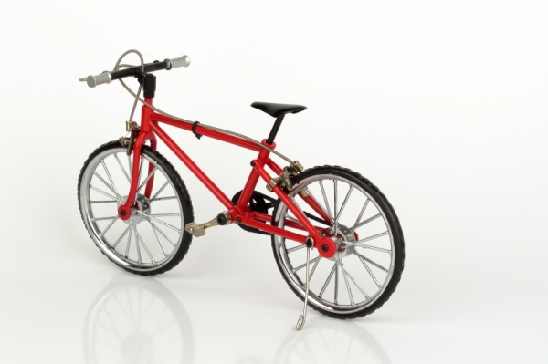 Model šlapací kolo červené