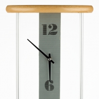 Moderní hodiny nástěnné velké 62,5x24x11cm