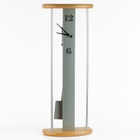 Moderní hodiny nástěnné velké 62,5x24x11cm