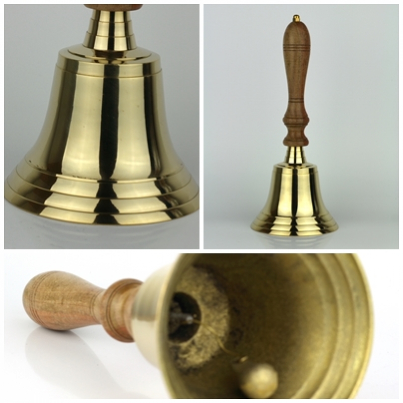 Mosazný zvon 30cm chybějící srdce zvonu. které lze nahradit matičkou