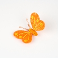 Motýl na záclonu oranžový