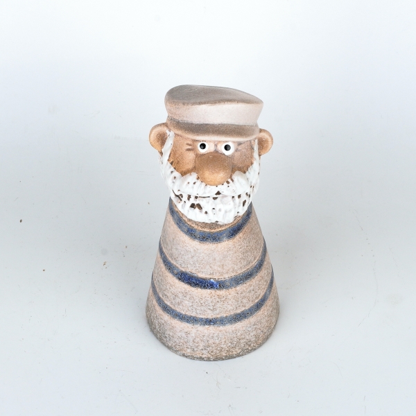 Mrazuvzdorná keramika do zahrady Námořník velký 9x9x20,5cm