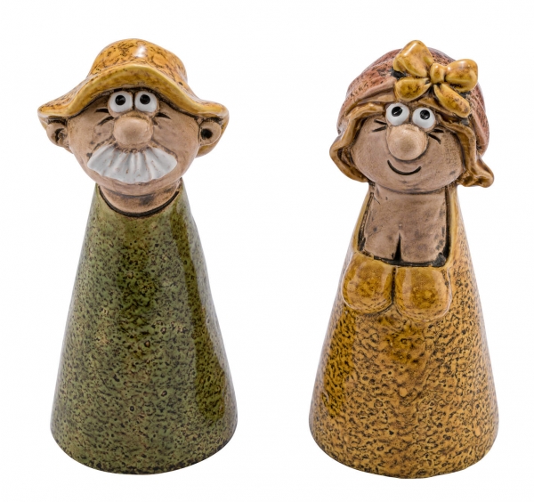 Mrazuvzdorná keramika naše malá babička 8x8x17cm