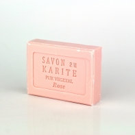 Mýdlo s bambuckým máslem - Růže 100g
