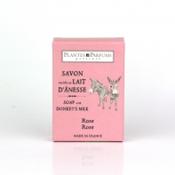Mýdlo s oslím mlékem růže 100g