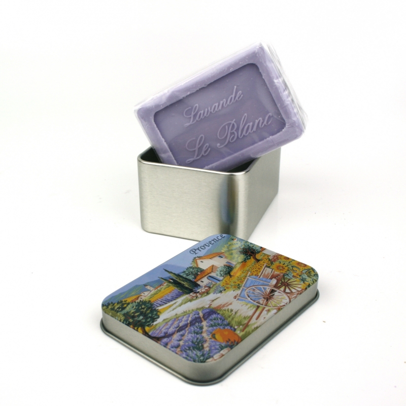 Mýdlo v plechovce vůně Provence 100g