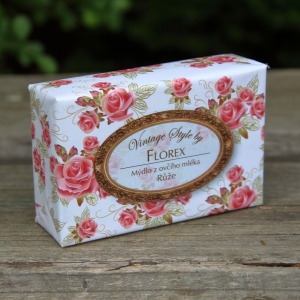 Mýdlo z ovčího mléka růže 150g 