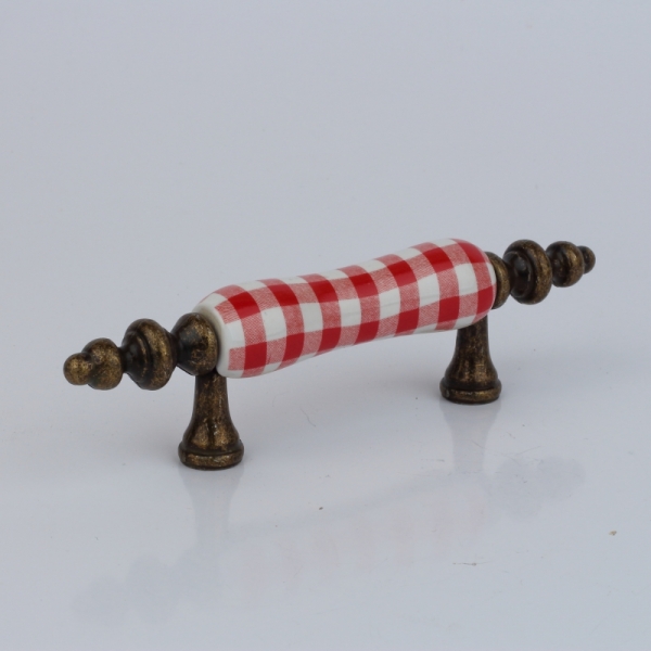 Nábytková úchytka keramická 12x2cm