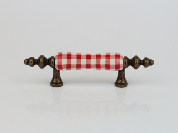 Nábytková úchytka keramická 12x2cm