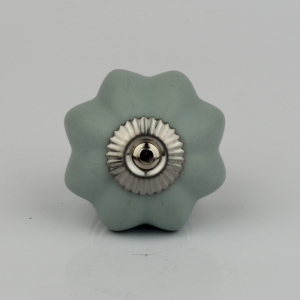 Nábytková úchytka keramický květ 4x3cm
