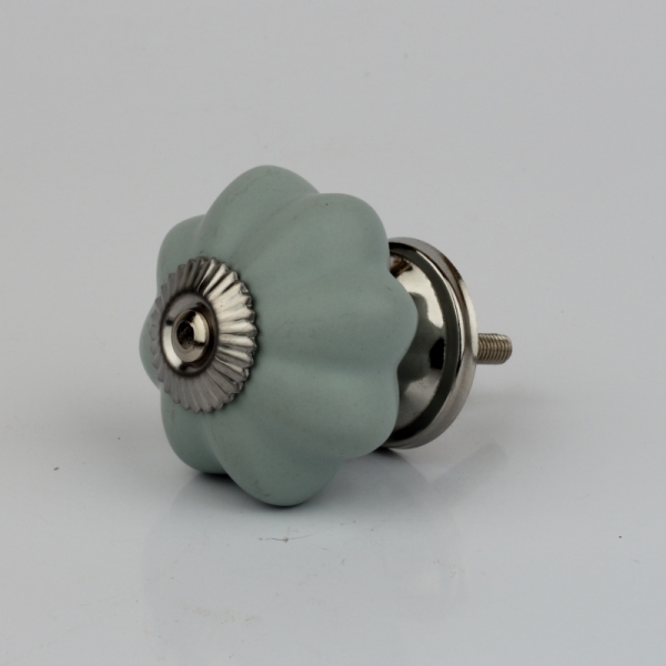 Nábytková úchytka keramický květ 4x3cm