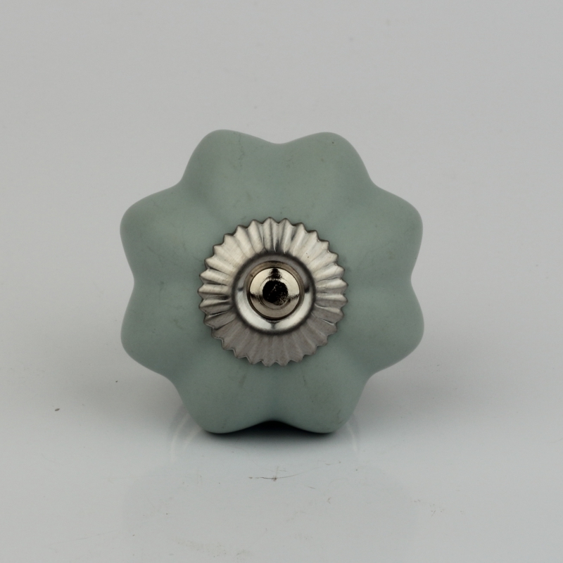 Nábytková úchytka keramický květ 4x3cm