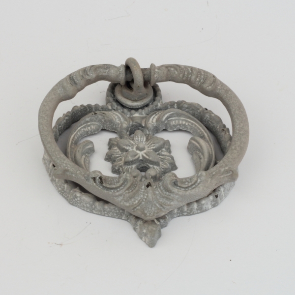 Nábytková úchytka klepadlo šedé 6x2x11cm