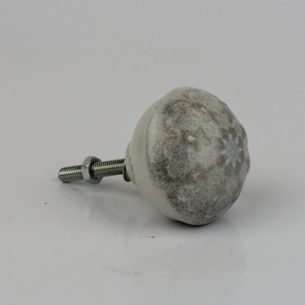 Nábytková úchytka ozdobná keramická 4x3cm