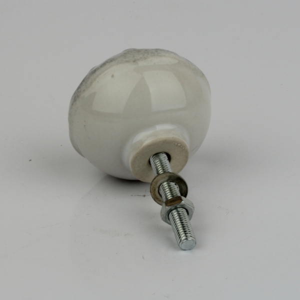 Nábytková úchytka ozdobná keramická 4x3cm