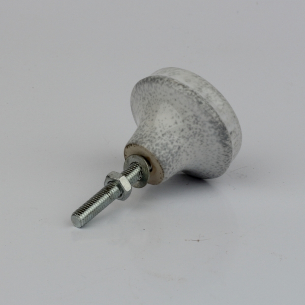 Nábytková úchytka ozdobná oprýskaný vzhled 4x2cm