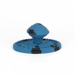 Nábytkové úchytky retro modrá 8,5x6cm 