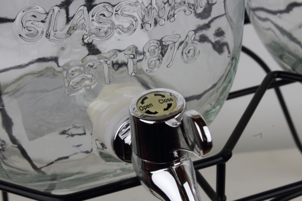 Nádoba na limonádu na stojanu 2x3l