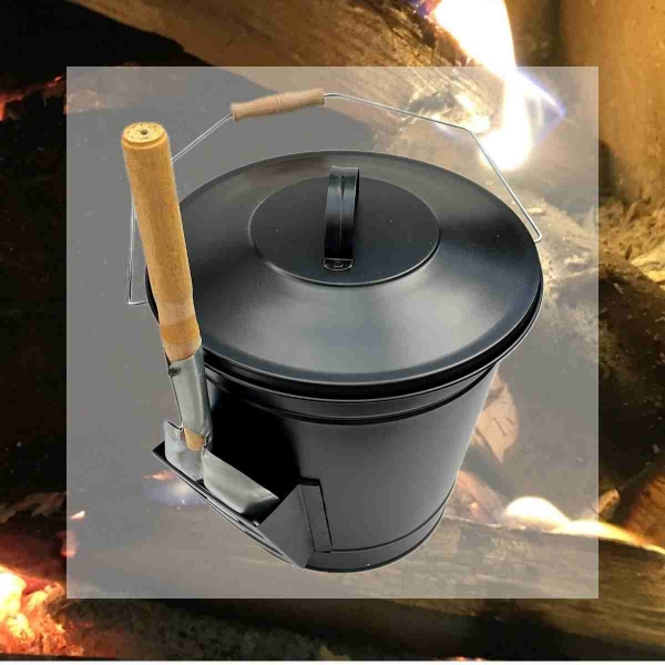 Nádoba na popel s lopatkou