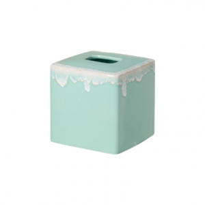 Nádoba na ubrousky 15cm TAORMINA modrá (aqua)   