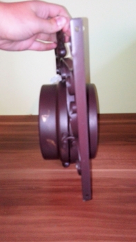 Nádražní hodiny s teploměrem- VYŘAZENO dek4806