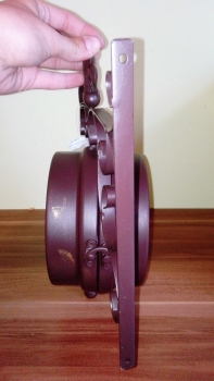 Nádražní hodiny s teploměrem- VYŘAZENO dek4806