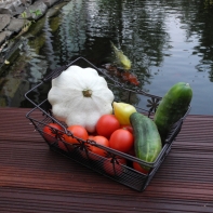 Nákupní košík drátěný velký