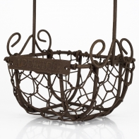 Nákupní retro košík 9x9x11cm