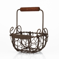 Nákupní retro košík 9x9x11cm