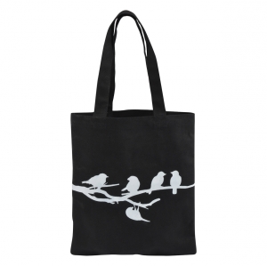 Nákupní taška 30,5 x 0,8 x 35 cm ptáčci na větvičce