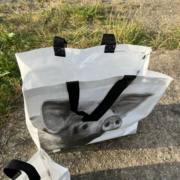 Nákupní taška s kravičkou 39,6 x 14,5 x 40,7 cm