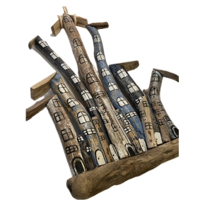 Náplavové dřevo 35 x 65cm dekorace na zeď