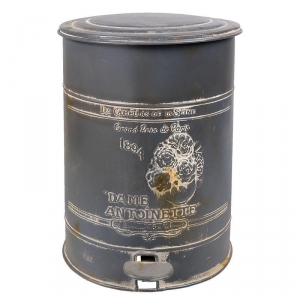 Nášlapný kovový koš 27x35cm