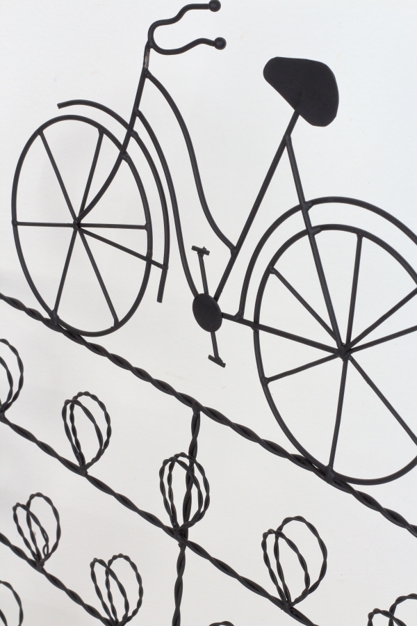 Nástěnka na fotografie / vzkazy kolo 59x49cm