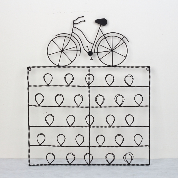 Nástěnka na fotografie / vzkazy kolo 59x49cm