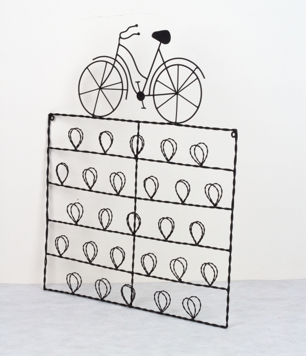 Nástěnka na fotografie / vzkazy kolo 59x49cm