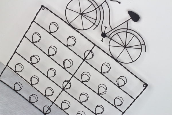 Nástěnka na fotografie / vzkazy kolo 59x49cm