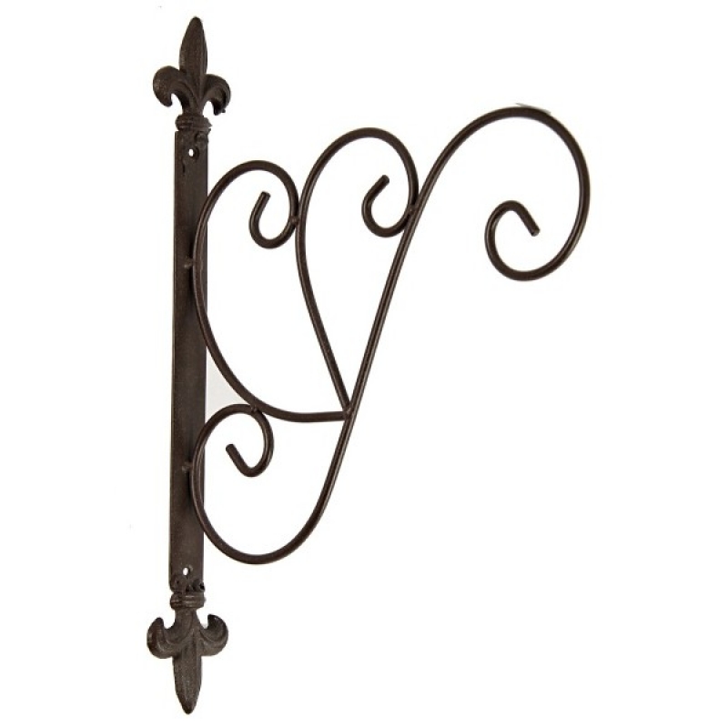 Nástěnná konzole na závěsné květináče 29x40cm