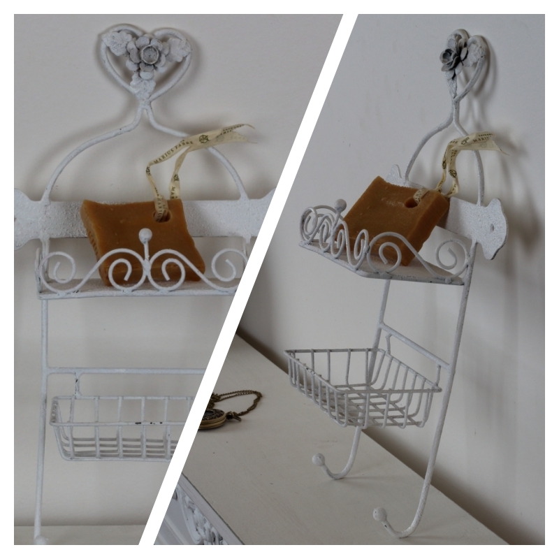 Nástěnná mýdlenka a věšák 33cm