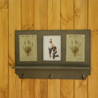 Nástěnná police Levandule 50cm