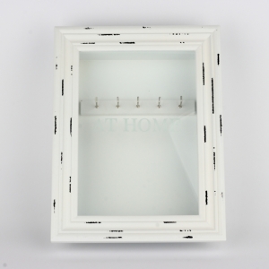 Nástěnná skříňka na klíče AT HOME 30x23x7cm