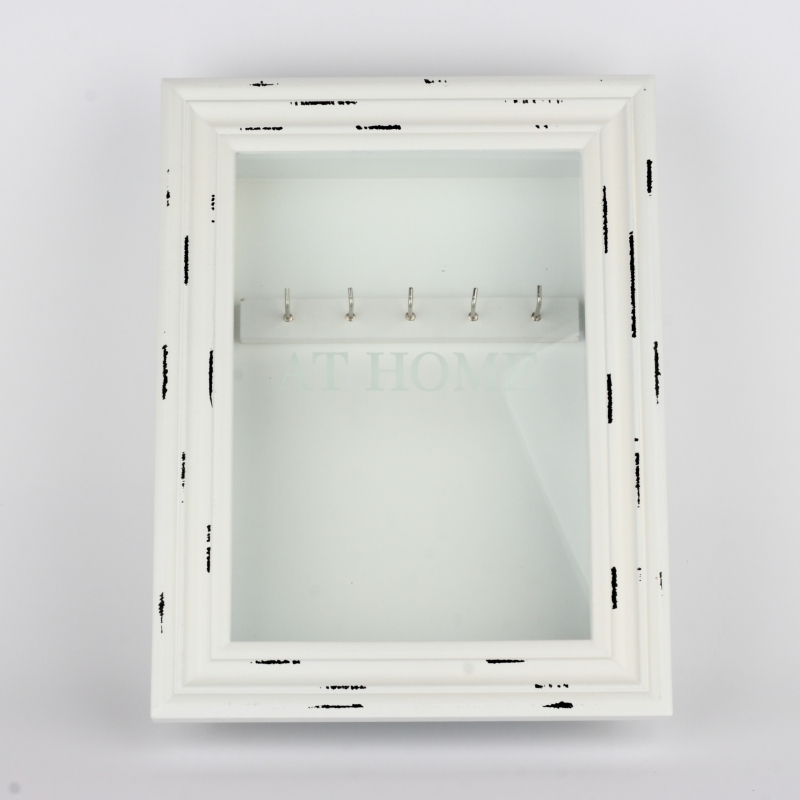 Nástěnná skříňka na klíče AT HOME 30x23x7cm