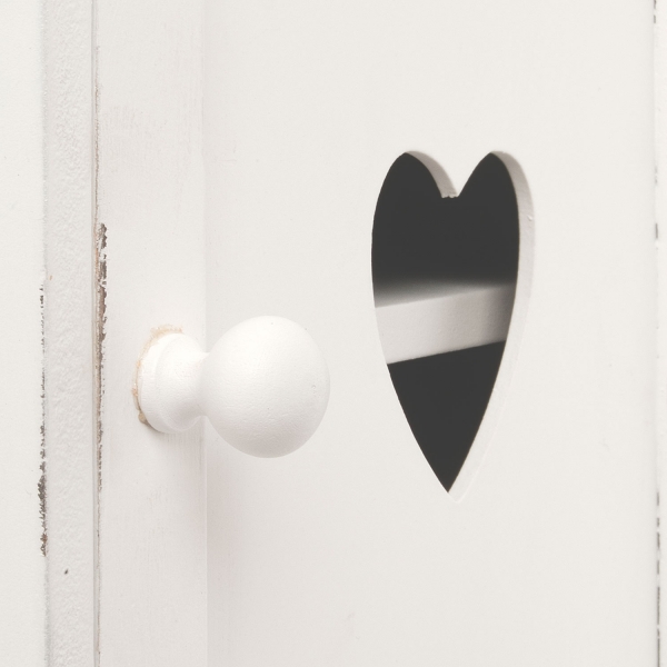 Nástěnná skříňka se 2 háčky 23x40x11cm