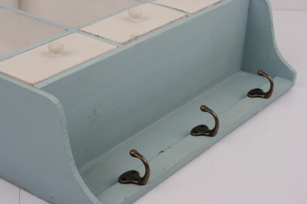 Nástěnná skříňka v pastelové barvě 53x16x45cm