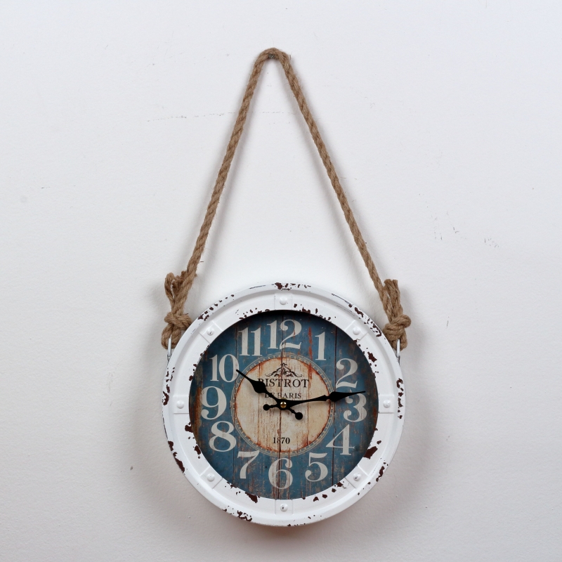 Nástěnné hodiny BISTROT DE PARIS 27,5x6cm