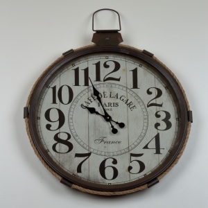 Nástěnné hodiny CAFE DE LA GARE  64x68cm