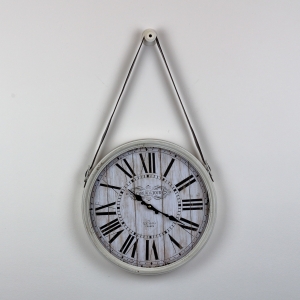 Nástěnné hodiny CAFE DE LA TOUR s popruhem 40cm